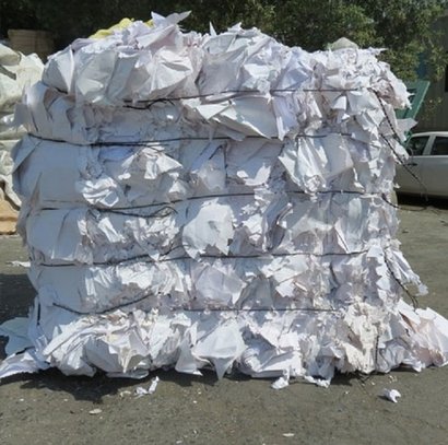 WHITE OCC WASTE PAPER